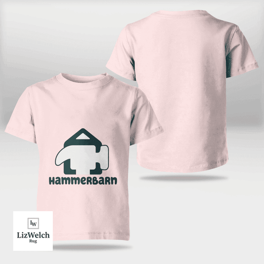 Hammerbarn (Dark Green Text) Shirt - Kid Shirt (Sizes For 1-8 Years Old)