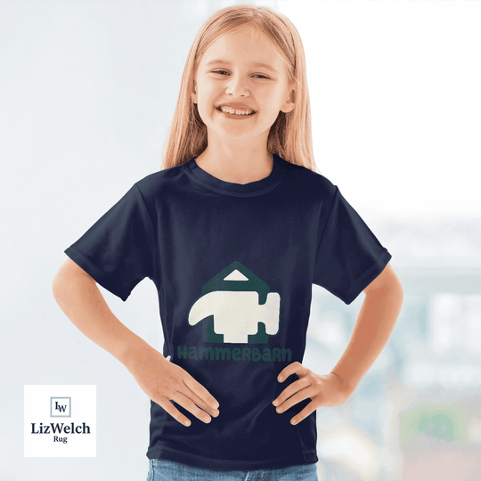 Hammerbarn (Dark Green Text) Shirt - Kid Shirt (Sizes For 1-8 Years Old)