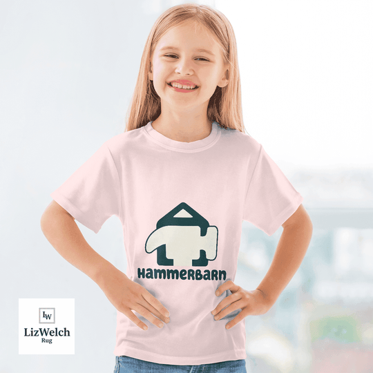 Hammerbarn (Dark Green Text) Shirt - Kid Shirt (Sizes For 1-8 Years Old)