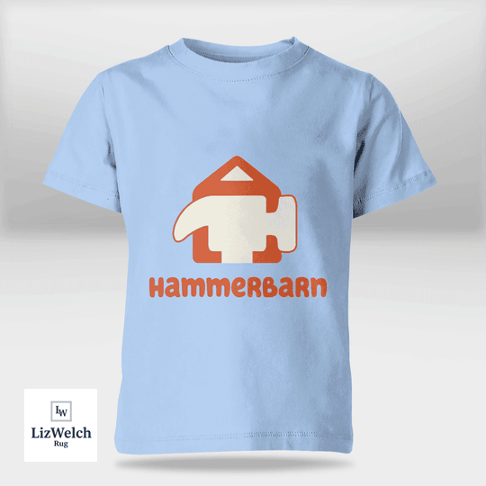 Hammerbarn (Orange Text) Shirt - Kid Shirt (Sizes For 1-8 Years Old)