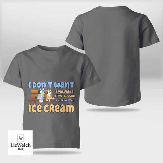 Ice Cream Ver 1 Shirt - Kid Shirt (Sizes For 1-8 Years Old)