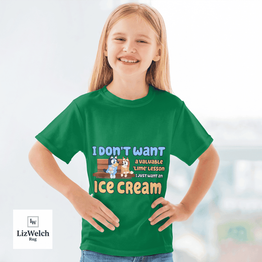 Ice Cream Ver 1 Shirt - Kid Shirt (Sizes For 1-8 Years Old)