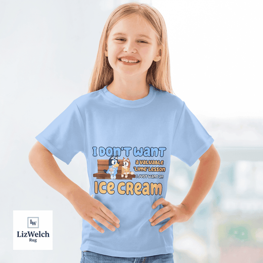 Ice Cream Ver 1 Shirt - Kid Shirt (Sizes For 1-8 Years Old)