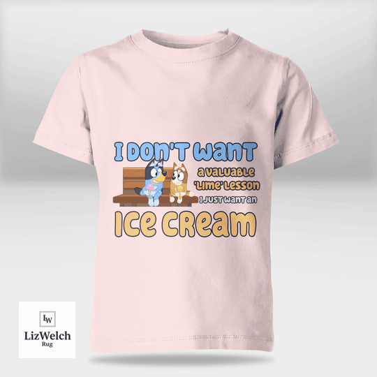 Ice Cream Ver 1 Shirt - Kid Shirt (Sizes For 1-8 Years Old)