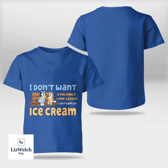 Ice Cream Ver 1 Shirt - Kid Shirt (Sizes For 1-8 Years Old)