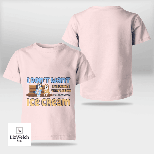 Ice Cream Ver 1 Shirt - Kid Shirt (Sizes For 1-8 Years Old)