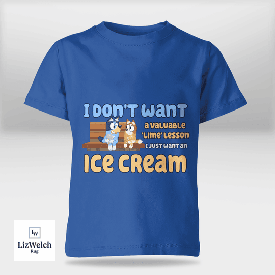 Ice Cream Ver 1 Shirt - Kid Shirt (Sizes For 1-8 Years Old)