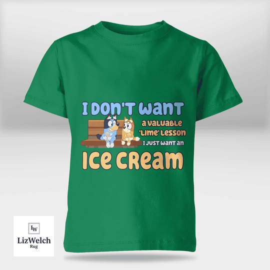Ice Cream Ver 1 Shirt - Kid Shirt (Sizes For 1-8 Years Old)
