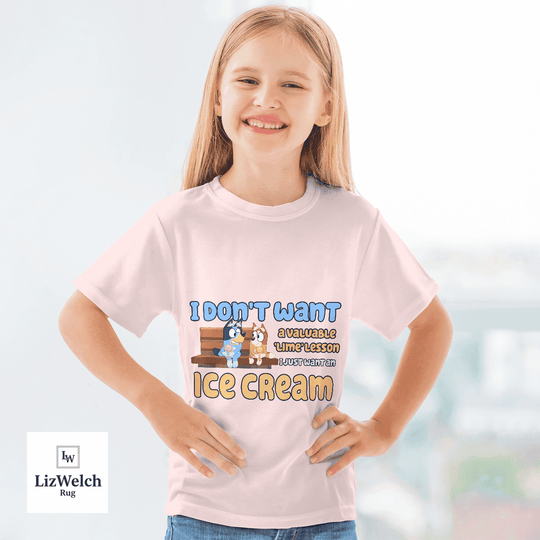 Ice Cream Ver 1 Shirt - Kid Shirt (Sizes For 1-8 Years Old)