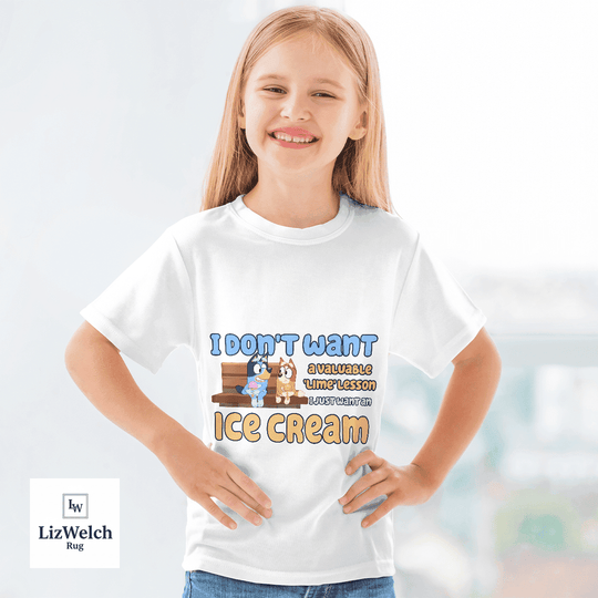 Ice Cream Ver 1 Shirt - Kid Shirt (Sizes For 1-8 Years Old)