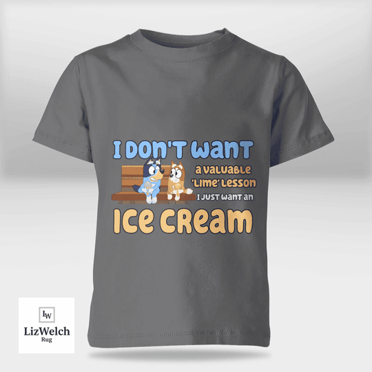 Ice Cream Ver 1 Shirt - Kid Shirt (Sizes For 1-8 Years Old)