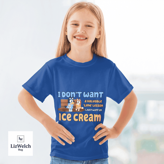 Ice Cream Ver 1 Shirt - Kid Shirt (Sizes For 1-8 Years Old)