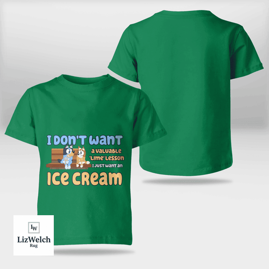 Ice Cream Ver 1 Shirt - Kid Shirt (Sizes For 1-8 Years Old)
