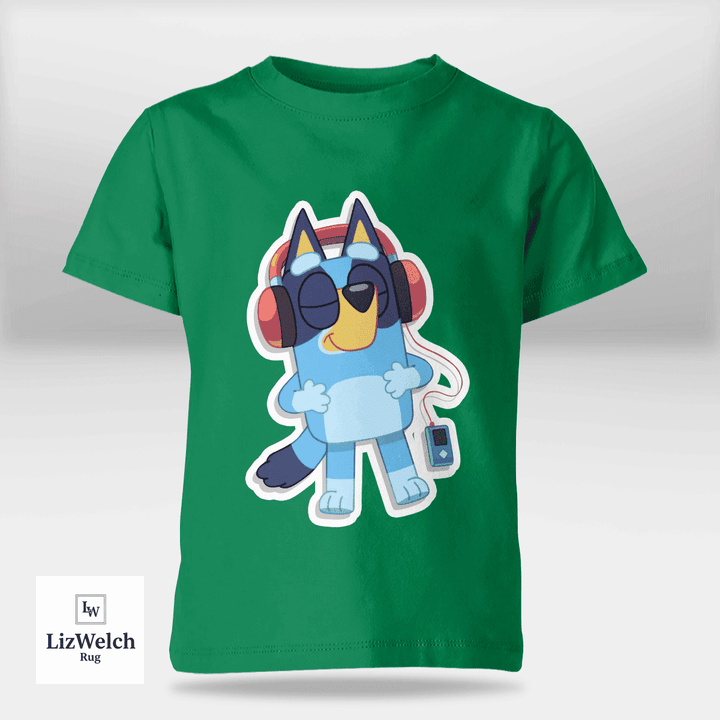 Listen To Music Shirt - Kid Shirt (Sizes For 1-8 Years Old)