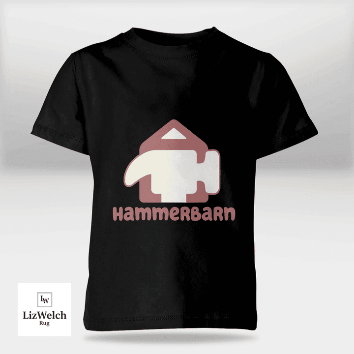 Hammerbarn (Mauve Text) Shirt - Kid Shirt (Sizes For 1-8 Years Old)