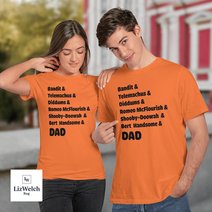 Dad nickname (Black Text) - Unisex Adult T-Shirt, Long Sleeve Tee, Sweatshirt, Hoodie