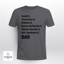 Dad nickname (Black Text) - Unisex Adult T-Shirt, Long Sleeve Tee, Sweatshirt, Hoodie