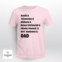 Dad nickname (Black Text) - Unisex Adult T-Shirt, Long Sleeve Tee, Sweatshirt, Hoodie