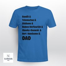 Dad nickname (Black Text) - Unisex Adult T-Shirt, Long Sleeve Tee, Sweatshirt, Hoodie