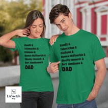 Dad nickname (Black Text) - Unisex Adult T-Shirt, Long Sleeve Tee, Sweatshirt, Hoodie