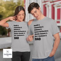Dad nickname (Black Text) - Unisex Adult T-Shirt, Long Sleeve Tee, Sweatshirt, Hoodie