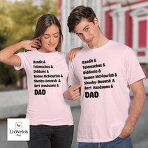 Dad nickname (Black Text) - Unisex Adult T-Shirt, Long Sleeve Tee, Sweatshirt, Hoodie