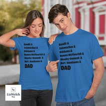Dad nickname (Black Text) - Unisex Adult T-Shirt, Long Sleeve Tee, Sweatshirt, Hoodie