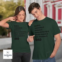 Dad nickname (Black Text) - Unisex Adult T-Shirt, Long Sleeve Tee, Sweatshirt, Hoodie