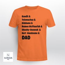 Dad nickname (Black Text) - Unisex Adult T-Shirt, Long Sleeve Tee, Sweatshirt, Hoodie