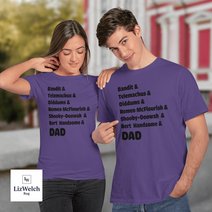Dad nickname (Black Text) - Unisex Adult T-Shirt, Long Sleeve Tee, Sweatshirt, Hoodie