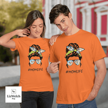 Momlife Shirt, Mumlife Shirt, Mother Shirt (Black text) - Unisex Adult T-Shirt, Long Sleeve Tee, Sweatshirt, Hoodie