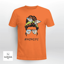 Momlife Shirt, Mumlife Shirt, Mother Shirt (Black text) - Unisex Adult T-Shirt, Long Sleeve Tee, Sweatshirt, Hoodie