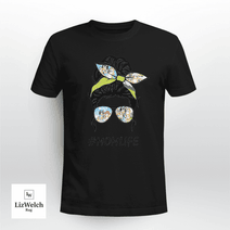 Momlife Shirt, Mumlife Shirt, Mother Shirt (Black text) - Unisex Adult T-Shirt, Long Sleeve Tee, Sweatshirt, Hoodie