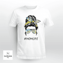 Momlife Shirt, Mumlife Shirt, Mother Shirt (Black text) - Unisex Adult T-Shirt, Long Sleeve Tee, Sweatshirt, Hoodie