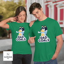 Dag Dog Shirt, Dad Goals Shirt - Unisex Adult T-Shirt, Long Sleeve Tee, Sweatshirt, Hoodie