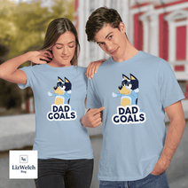 Dag Dog Shirt, Dad Goals Shirt - Unisex Adult T-Shirt, Long Sleeve Tee, Sweatshirt, Hoodie