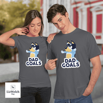 Dag Dog Shirt, Dad Goals Shirt - Unisex Adult T-Shirt, Long Sleeve Tee, Sweatshirt, Hoodie