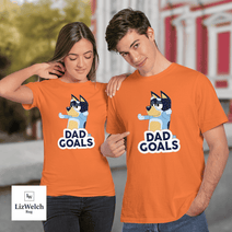 Dag Dog Shirt, Dad Goals Shirt - Unisex Adult T-Shirt, Long Sleeve Tee, Sweatshirt, Hoodie