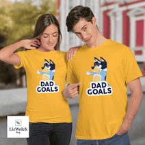 Dag Dog Shirt, Dad Goals Shirt - Unisex Adult T-Shirt, Long Sleeve Tee, Sweatshirt, Hoodie