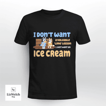 Ice Cream Shirt, Lime Lesson Shirt Ver 2 - Unisex Adult T-Shirt, Long Sleeve Tee, Sweatshirt, Hoodie