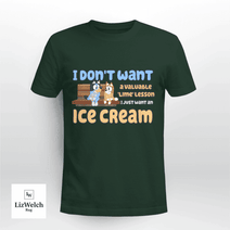 Ice Cream Shirt, Lime Lesson Shirt Ver 2 - Unisex Adult T-Shirt, Long Sleeve Tee, Sweatshirt, Hoodie