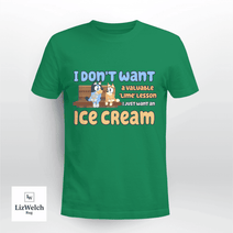 Ice Cream Shirt, Lime Lesson Shirt Ver 2 - Unisex Adult T-Shirt, Long Sleeve Tee, Sweatshirt, Hoodie