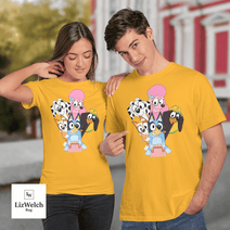 Friends Kids Seesaw, Cute Kids Snicker, Coco, Bingo, Chloe - Unisex Adult T- Shirt, Long Sleeve Tee, Sweatshirt, Hoodie