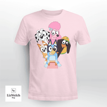 Friends Kids Seesaw, Cute Kids Snicker, Coco, Bingo, Chloe - Unisex Adult T- Shirt, Long Sleeve Tee, Sweatshirt, Hoodie