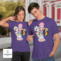 Friends Kids Seesaw, Cute Kids Snicker, Coco, Bingo, Chloe - Unisex Adult T- Shirt, Long Sleeve Tee, Sweatshirt, Hoodie