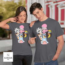 Friends Kids Seesaw, Cute Kids Snicker, Coco, Bingo, Chloe - Unisex Adult T- Shirt, Long Sleeve Tee, Sweatshirt, Hoodie
