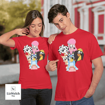 Friends Kids Seesaw, Cute Kids Snicker, Coco, Bingo, Chloe - Unisex Adult T- Shirt, Long Sleeve Tee, Sweatshirt, Hoodie