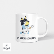 Im A Pro Papa, Dad Dog Mug, Coffee Mug, Funny Mug, Birthday Gift