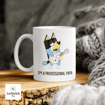 Im A Pro Papa, Dad Dog Mug, Coffee Mug, Funny Mug, Birthday Gift