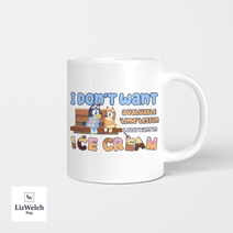 I Don't Want A Lime Lesson I Just Want An Ice Cream Mug Ver 2, Coffee Mug, Funny Mug, Birthday Gift